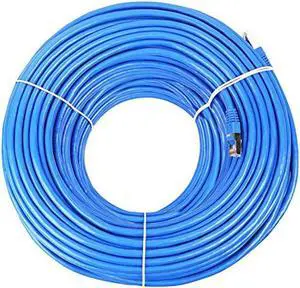 J-Tech Digital Cat6 Ethernet Cable 200 Ft Solid 23AWG UTP 100% Pure Copper for Network and High Performance Video and Audio Transmission [JTECH-CAT6-200ft]