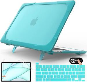 Mektron for MacBook Pro 16 Case A2141, Heavy Duty Shockproof Hard Shell Cover for MacBook Pro 16 inch 2020 2019 Release, Sky Blue