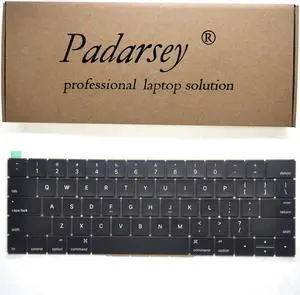Padarsey Replacement US Layout Keyboard for MacBook Pro 13" inch A1706 & MacBook Pro 15" inch A1707 Touch Bar (Only Compatible Late 2016 mid 2017 Year)