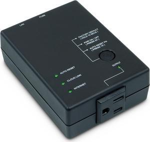 ezOutlet5 - Internet Enabled IP & Wi-Fi Remote Power Switch with Automatic Reboot - iOS | Android | Cloud | Web Controllable - Single AC Power Outlet - Model EZ-72b