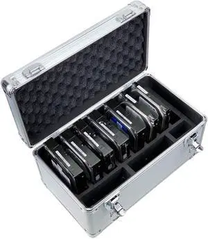 SEAOCLOUD Hard Drive Case, 10-Bay Protection HDD Storage Box Suitcase, fit for 3.5" HDD