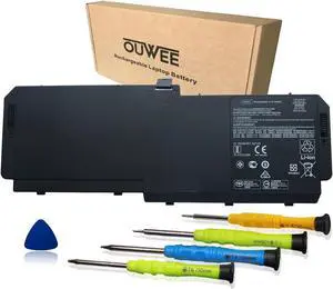 OUWEE AM06XL Laptop Battery Compatible with HP ZBook 17 G5 G6 Series Notebook AMO6XL HSTNN-IB8G L07350-1C1 L07044-855 AM06095XL HSN-Q12C 11.55V 95.9Wh 8310mAh 6-Cell