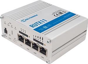 Teltonika RUTX11 Dual-SIM, 4 x Gigabit Ethernet Ports, Dual-Band AC WiFi, Bluetooth LE and USB LTE Router - RUTX11110400