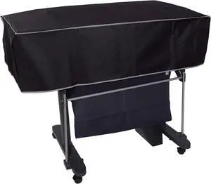 The Perfect Dust Cover, Black Nylon Short Cover for HP DesignJet T520, DesignJet T525 and DesignJet T530 36-in Wide Format Printers, Anti Static and Waterproof by The Perfect Dust Cover LLC