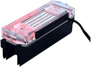 Universal RAM Module Water Cooling Block, with Copper Substrate+Imported PMMA Water Cooling Block with Built-in Sealing Ring for 4 Memory Heat Sink