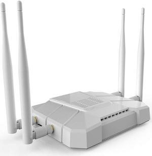 Wiflyer WE1326-KC 4G LTE Router CAT 4 Module, 1200Mbps Wireless Router 4G LTE Modem with SIM Card Slot Unlocked, TF Slot, USB 3.0 (Support T-Mobile AT&T Verizon)