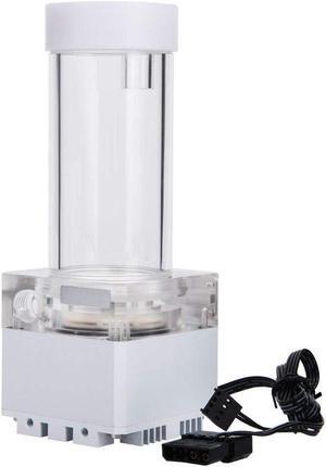 Pump/Reservoir Combo Water Cooling Kit, 800L/H PC Water Cooling Integrated Mute , G 1/4" Thread Port PC CPU Water Cooling System Heat Exchanger Tool for Corsair Water