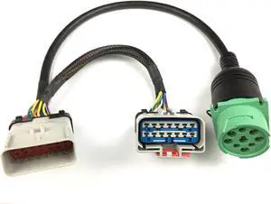 RP1226 Male to Female to J1939 Extension Splitter Y Cable for ELD Device