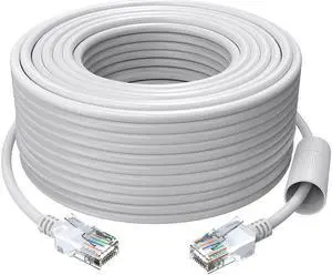 ZOSI Cat5e 150ft(45m) Ethernet Network Cable High Speed Network RJ45 Wire Cord for POE Security Cameras, PoE Switch, Internet Router, Laptop, Computer,Wireless IP Cameras