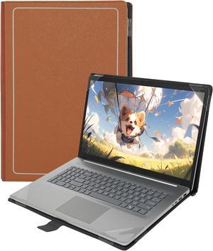Honeymoon Case Cover for HP Envy x360 2-in-1 Laptop 15t-FExx/15-FExx/15-FHxx Series 15.6 Inch[Not fit HP Envy 15-ED/EE/EW/EY/EP/ES/EU],PU Leather Protective Case for HP Spectre x360 15t-EB 15",Brown
