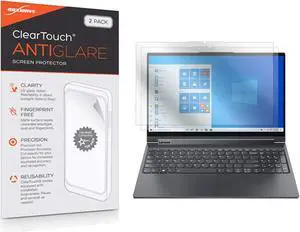 BoxWave Screen Protector Compatible with Lenovo Yoga 9i (15 in) - ClearTouch Anti-Glare (2-Pack), Anti-Fingerprint Matte Film Skin for Lenovo Yoga 9i (15 in)