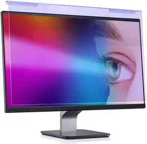 GUMIKE Anti Blue Light Screen Filter for 20 21.5 22 inch, Universal Widescreen Desktop PC Monitor Panel Reduces Eyes Strain & Scratch Resistant Protection Filter Hanging Type