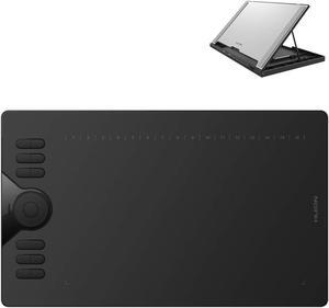 Huion HS610 Graphics Drawing Tablet Android Devices Supported Tilt Function and Huion ST300 Adjustable Drawing Tablet Stand