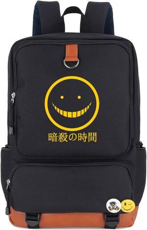 Roffatide Anime Assassination Classroom Backpack Koro Sensei Printed Book Bag Laptop School Bag