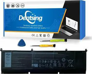 Dentsing 8FCTC 11.4V 56Wh/4650mAh Laptop Battery Compatible with DELL XPS 15 9500 XPS 15 9500-R1505S -R1845S -R1845TS -R1945TS Series Notebook 3ICP7/73/64 DVG8M P8P1P