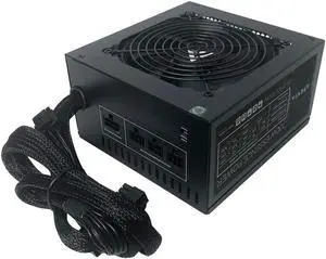 Apevia ATX-ES700W Essence 700W ATX Semi-Modular Gaming Power Supply with Auto-Thermally Controlled 120mm Black Fan, 115/230V Switch, All Protections