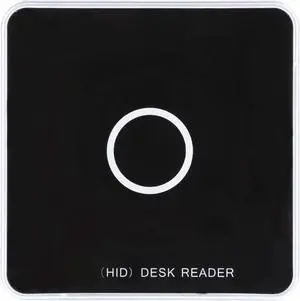 UHF RFID Card Reader Writer, 915MHZ RFID Reader Writer USB Desktop Reader Writer NonContact Electronic Tag Access Control System Plug and Play