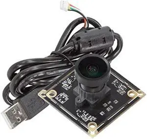 Arducam 5MP Wide Angle USB Camera for Computer, 1/4" CMOS OV5648 Mini UVC USB2.0 Video Webcam with Microphone, with 3.3ft/1m Cable