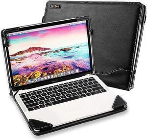 Berfea Case Cover Compatible with Dell Inspiron 15 3000 5510 5515 Touch 7506, Inspiron Touchscreen Laptop Windows 11 Pro 15.6 inch Notebook Sleeve Stand Hard Protective Skin
