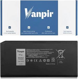 VANPIR X8VWF DKNKD Laptop Battery, 11.1V 97Wh 8550mAh 9-Cell Compatible with Dell Latitude 5404 7404 5414 7414 Rugged Extreme Series 4XKN5 05XT3V 0VCHGN 09FN4 CJ2K1 XN4KN XRJDF YGV51 453-BBBE 0W11Y7
