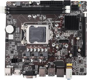 Motherboard, LGA 1155 USB3.0 DDR3 Memory Desktop Computer Motherboard SATA Mainboard, HD Graphics, for Intel B75