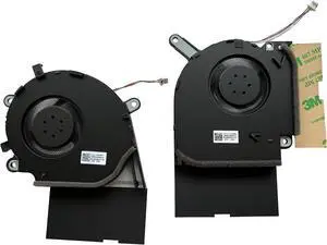 SYW·pcparts Replacement Cooling Fan Set for Asus Rog Strix G512LWS/G512LW/G512LU/G512LI/G512LH - 12V 1A Dual CPU + GPU Fans