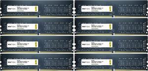 128GB (8X16GB) DDR4 3200MHZ PC4-25600 Non-ECC UDIMM NVTEK Desktop PC Computer Memory