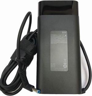JHZL New 90W 4.62a 4 * 5 * 3 * 0 mm Replacement Power Adapter Compatible with HP P/N: TPN-CA09 937520-002 937532-850 Compatible with HP P/N: TPN-CA09 937520-002 937532-850 A090A098P with Power Cord