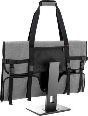 Trunab Carrying Case for 24" Monitors/LCD Screens Compatible with iMac 21.5"/24", Protective Monitor Travel Bag with Padded Velvet Lining (Patented Design)