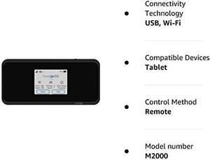 Inseego MiFi M2000 5G and 4G LTE Hotspot T-Mobile | All Day Battery Life | WiFi 6 Technology