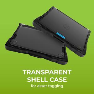Gumdrop DropTech Laptop Case Fits HP Chromebook x360 11 G4 EE. Designed for K-12 Students, Teachers and Classrooms - Drop Tested, Rugged, Shockproof Bumpers for Reliable Device Protection - Black