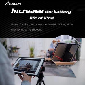 Accsoon PowerCage for Ipad 10-11in NPF Battery 15W USB Charging Output Filmmaking Cage Stabilizer for Videomaker Film-Maker Compatible with Ipad Pro,Ipad 7th/8th,Ipad Pro11,Ipad Air 3th/4th