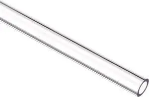 uxcell PETG Tubing Hard Tube 8mm ID, 12mm OD, 0.5m/20inch Length, Clear for PC Water-cooling System 4pcs