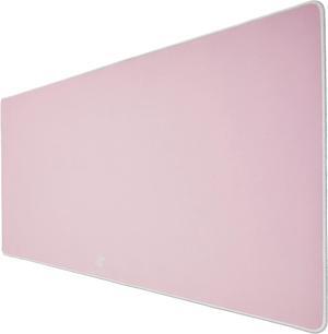 ANUBISGX Series Pink Gaming Mouse Pad (XXL: 48x24), Pink Pad with White Stitching. Best Premium Waterproof Computer XL Desk Pad, Large Non-Slip Kawaii Mat Gamer Mousepad