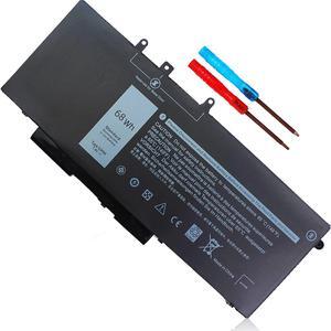 68Wh GJKNX for Dell Battery Replacement for Dell Latitude 5580 5480 5580 5590 5490 5280 5288 5488 5591 5491 5495 E5480 E5580 E5490 E5590 Precision 15 3520 3530 GD1JP 0GD1JP 451-BBZG DY9NT 5YHR4 7.6V