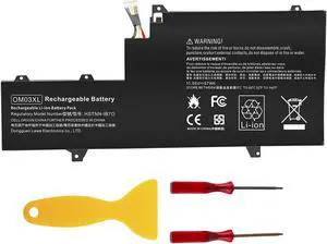 Futurebatt OM03XL HSTNN-IB7O 863167-171 Laptop Battery Compatible with HP EliteBook x360 1030 G2 Series Notebook.HP OM03XL 3057XL 863167-1B1 863167-171 863280-855 HSN-I04C HSTNN-IB70 HSTNN-IB7O