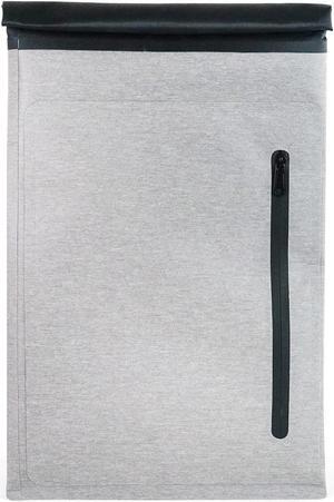 Mission Darkness Dry Shield Faraday Laptop Sleeve // Slim Waterproof Bag for Laptop Computers, RF Shielding Liner, Felt Padding, Magnetic Roll Closure, Signal Blocking, Anti-Hacking, Data Security