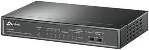 TP-Link TL-SG1008P | 8 Port Gigabit PoE Switch | 4 PoE+ Ports @64W | Desktop | Plug & Play | Sturdy Metal w/ Shielded Ports | Fanless | QoS & IGMP Snooping,Black