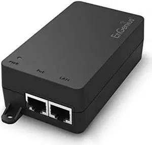 EnGenius 10Gbps Power Over Ethernet PoE++ Injector | 60W | 802.3af/at/bt | Plug & Play | Up to 100 Meters (328ft) | Single Port [EPA5060XBT]