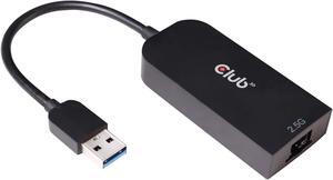 Club 3D CAC-1420 USB 3.2 Gen1 Type C to RJ45 2.5Gbps Adapter M/F