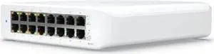 Ubiquiti UniFi Switch Lite 16 PoE | 16-Port Gigabit Switch with 8 PoE+ 802.3at Ports (USW-Lite-16-PoE)
