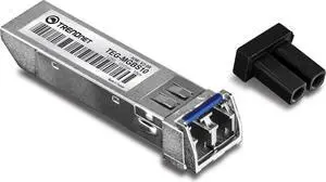 TRENDnet SFP to RJ45 Mini-GBIC Single-Mode LC Module, TEG-MGBS10, for Single Mode Fiber, Distances up to 10km (6.2 Miles), Gigabit SFP Module, IEEE 802.3z Gigabit Ethernet, Lifetime Protection