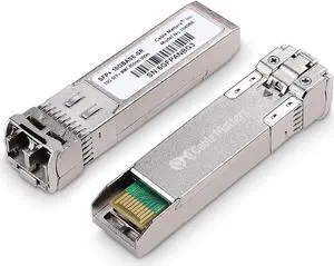 Cable Matters 2-Pack 10GBASE-SR SFP+ to LC Multi Mode 10G Fiber Transceiver Modular for Cisco, Ubiquiti, TP-Link, Huawei, Mikrotik, Netgear, and Supermicro Equipment