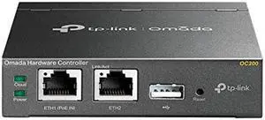 TP-Link Omada Hardware Controller | SDN Integrated | PoE Powered | Manage Up to 100 Devices | Easy & Intelligent Network Monitor & Maintenance | Cloud Access & Omada App (OC200)