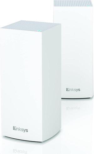Linksys MX8400 Mesh WiFi 6 Tri-Band System | Connect 80+ Devices | 5,400 Sq Ft Coverage | 2 Pack
