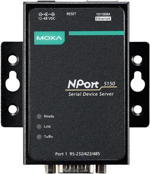 Moxa Device Server NPort 5150, 1-Port RS-232/422/485 Device Server, 0 to 55degC Operating Temperature One Year Warranty!