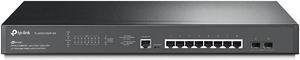 TP-Link TL-SG3210XHP-M2 | Jetstream 8 Port Multi-Gigabit L2+ Managed PoE Switch | 8 PoE+ Port @240W, 2 x 10G SFP+ Slots | 2.5G Bandwidth | Omada SDN Integrated | IPv6 | 5 Year Manufaturer Warranty