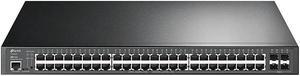 TP-Link TL-SG3452P | 48 Port Gigabit L2+ Managed PoE Switch | 48 PoE+ Port @384W, 4 x SFP Slots | PoE Auto Recovery | Omada SDN Integrated | IPv6 | Static Routing | 5 Year Manufacturer Warranty