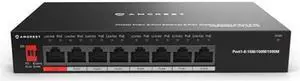 Amcrest 8-Port POE+ Power Over Ethernet POE Switch with Metal Housing, 8-Ports POE+ 802.3af/at 96w (AGPS8E8P-AT-96-V2)