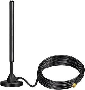 Bingfu 4G LTE Cellular MIMO Magnetic Base SMA 3dBi Antenna Compatible with 4G LTE Wireless CPE Router Cellular Gateway Industrial IoT Router Modem Trail Game Cam Cell Phone Security Camera
